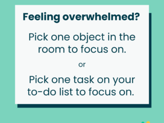 Focus on One Thing